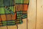 Vintage 1970s Deacon Brothers Flannel Shirt Jacket Men's Large