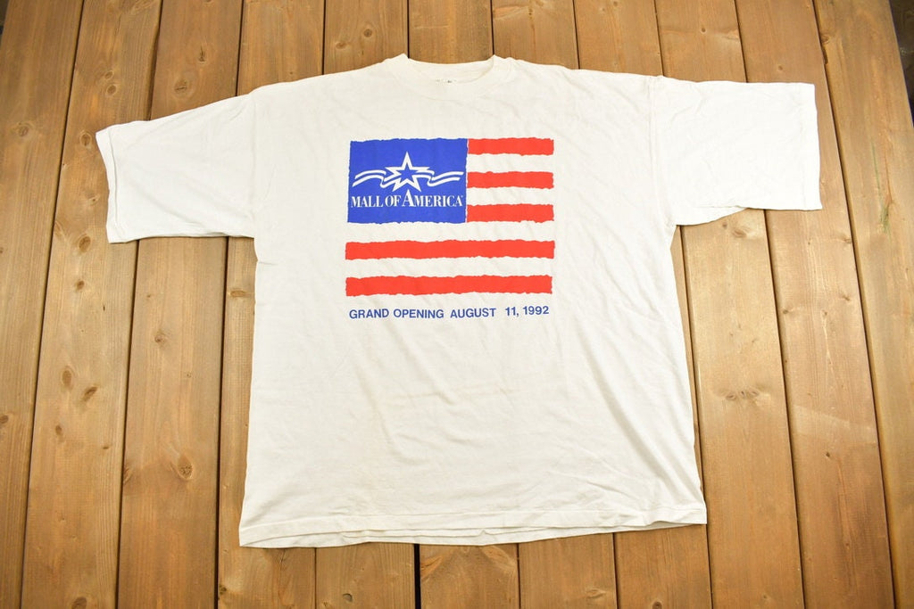 Vintage 1992 Mall Of America Grand Opening Graphic T-Shirt