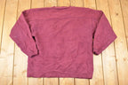 Vintage 1990s Galt Sand Heavyweight Minnesota University Quarter Button Sweater Men's L