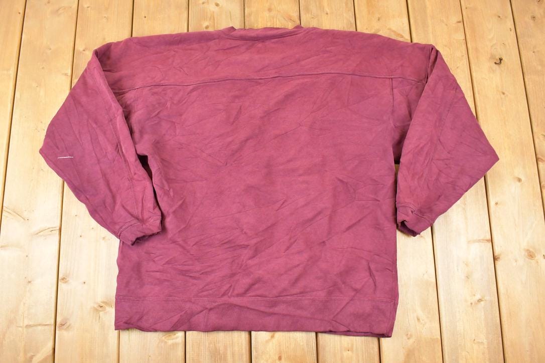 Vintage 1990s Galt Sand Heavyweight Minnesota University Quarter Button Sweater Men's L