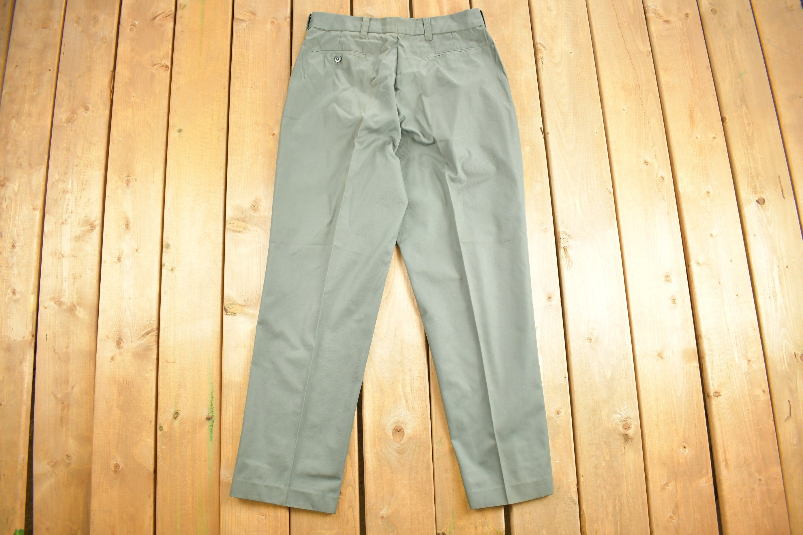 Vintage 1990s Grey Champion Trousers Size 33 x 30
