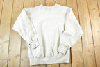 Vintage 1990s Kellsport Oatmeal Cross Grain Crewneck Mens XL