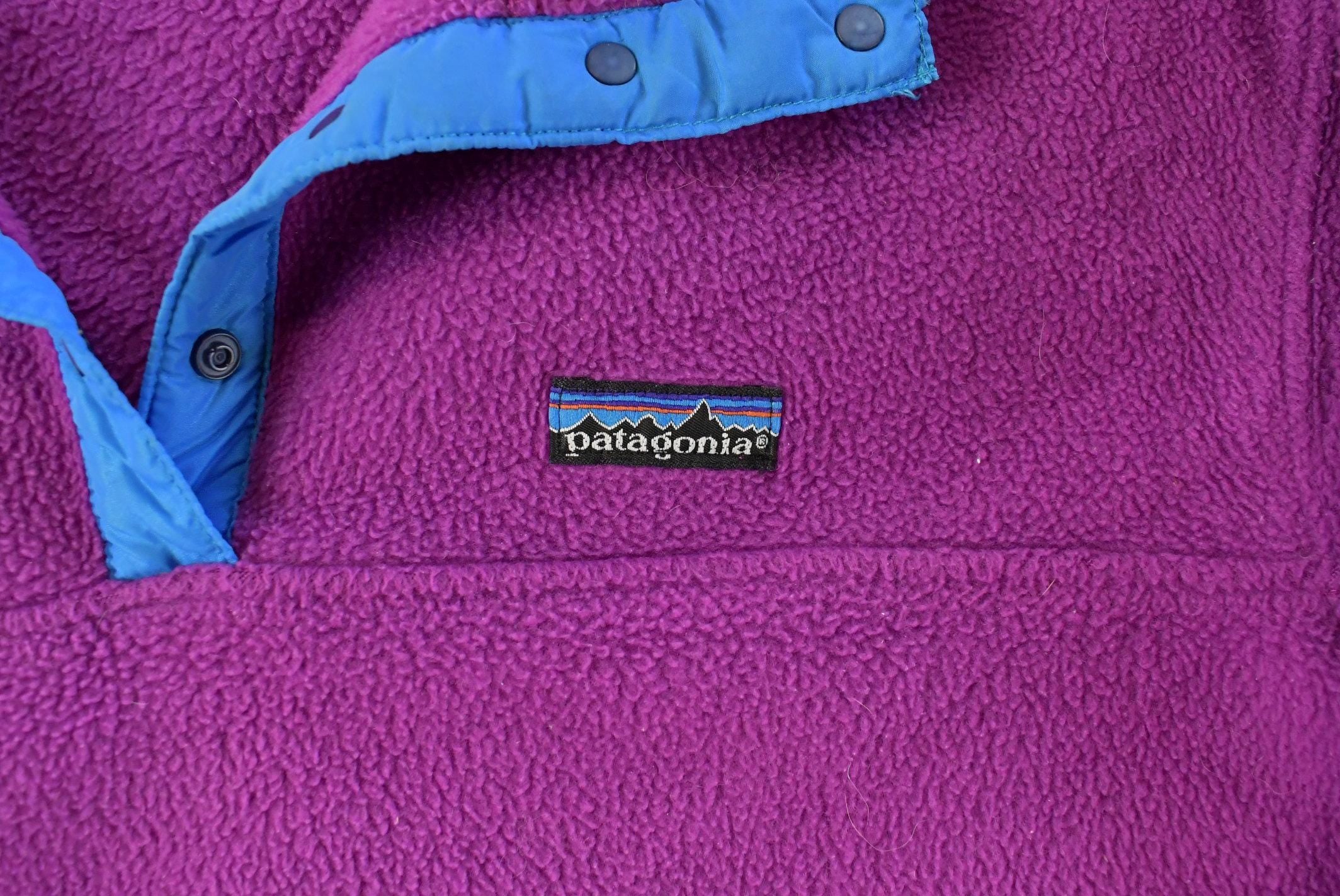 Vintage 1980s Patagonia Fleece Quarter Zip Sweater Women's S-M