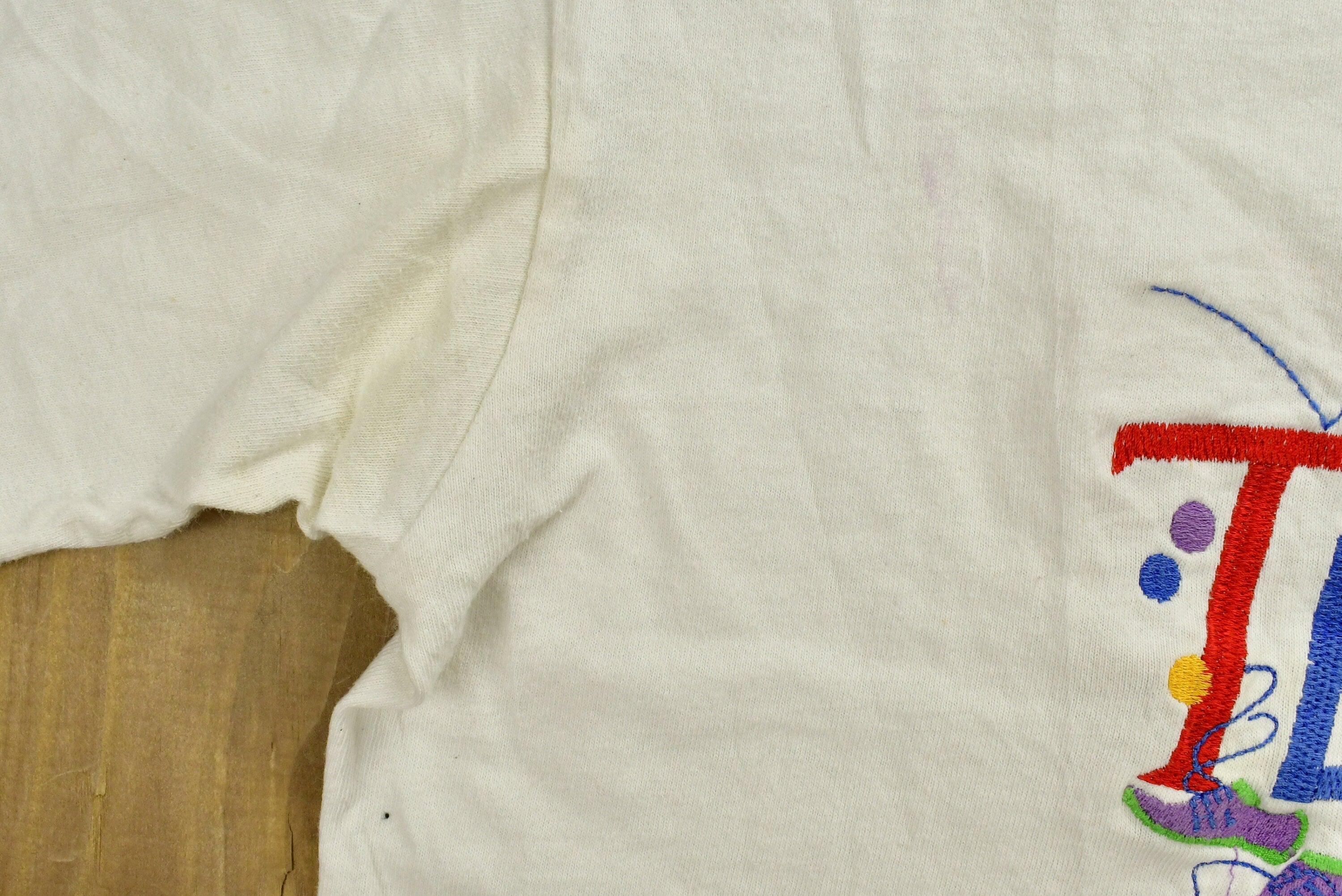 Vintage 1990s Tennis Embroidered Graphic T-Shirt