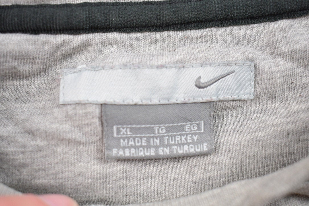 Vintage 1990s Nike Embroidered Mini Swoosh Crewneck Sweatshirt