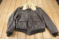 Vintage 1980s Leather Men's Flyer's Jacket Made In USA