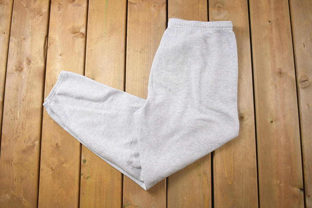 Vintage 1990s Michigan State University Grey Sweatpants 33 x 29