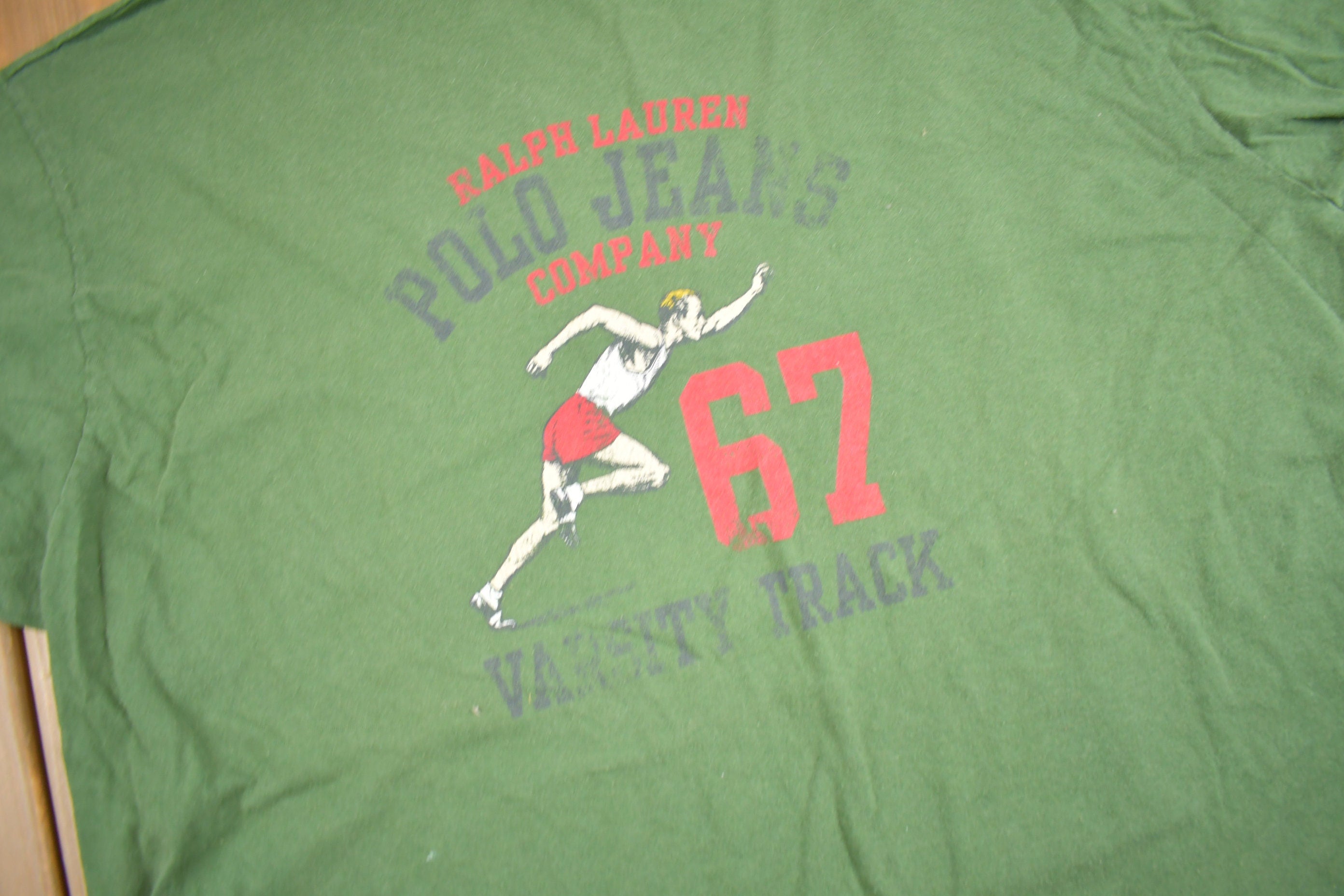 Vintage 1990s Polo Jeans Co Ralph Lauren Ringer T-Shirt