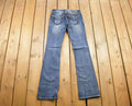 Vintage Y2K Miss Me Bedazzled Low Rise Jeans Size 26x32