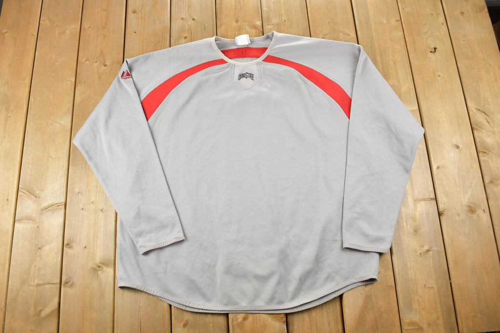 Vintage 1990s Majestic Ohio State University Collegiate Jersey Crewneck
