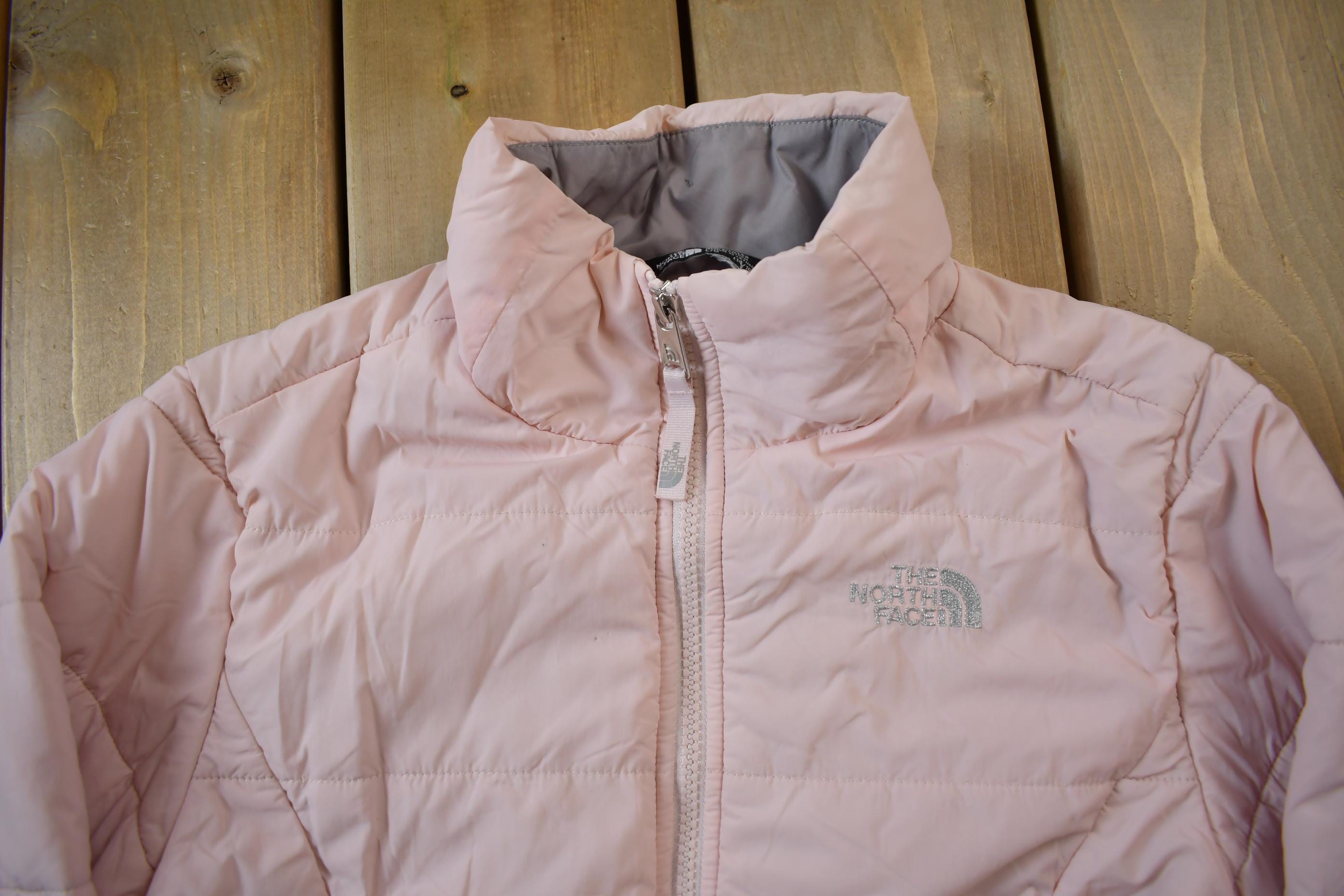 Vintage Y2K Girls Goose Light The North Face Puffer Jacket - Girls Large