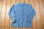 Vintage 1990s Cherokee Blank Button Up Shirt