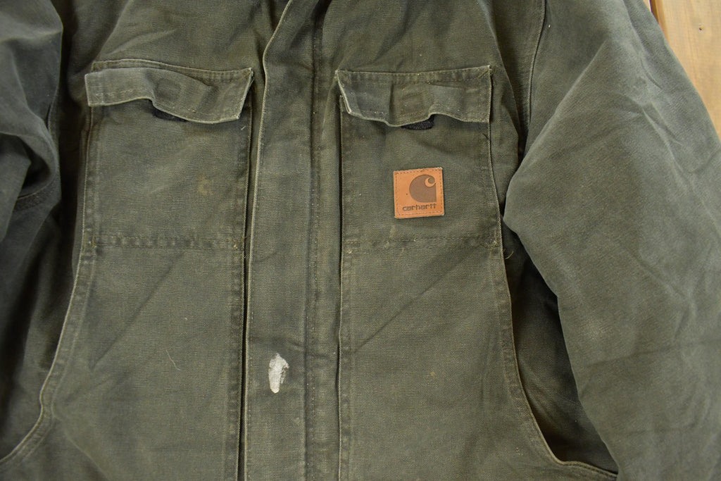 Vintage 1990s Carhartt Traditional Work Jacket Men's XL Tall
