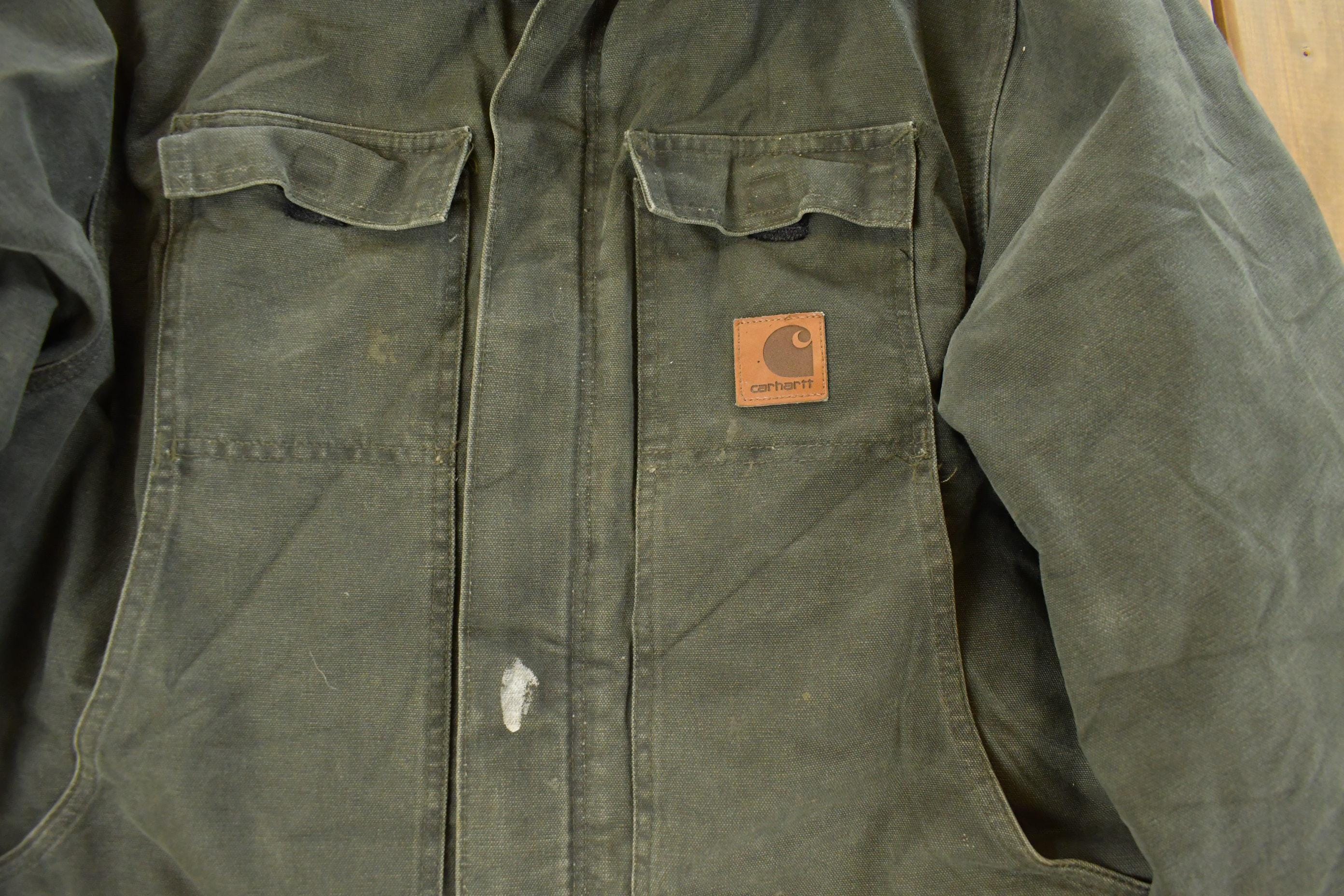 Vintage 1990s Carhartt Traditional Work Jacket Men's XL Tall
