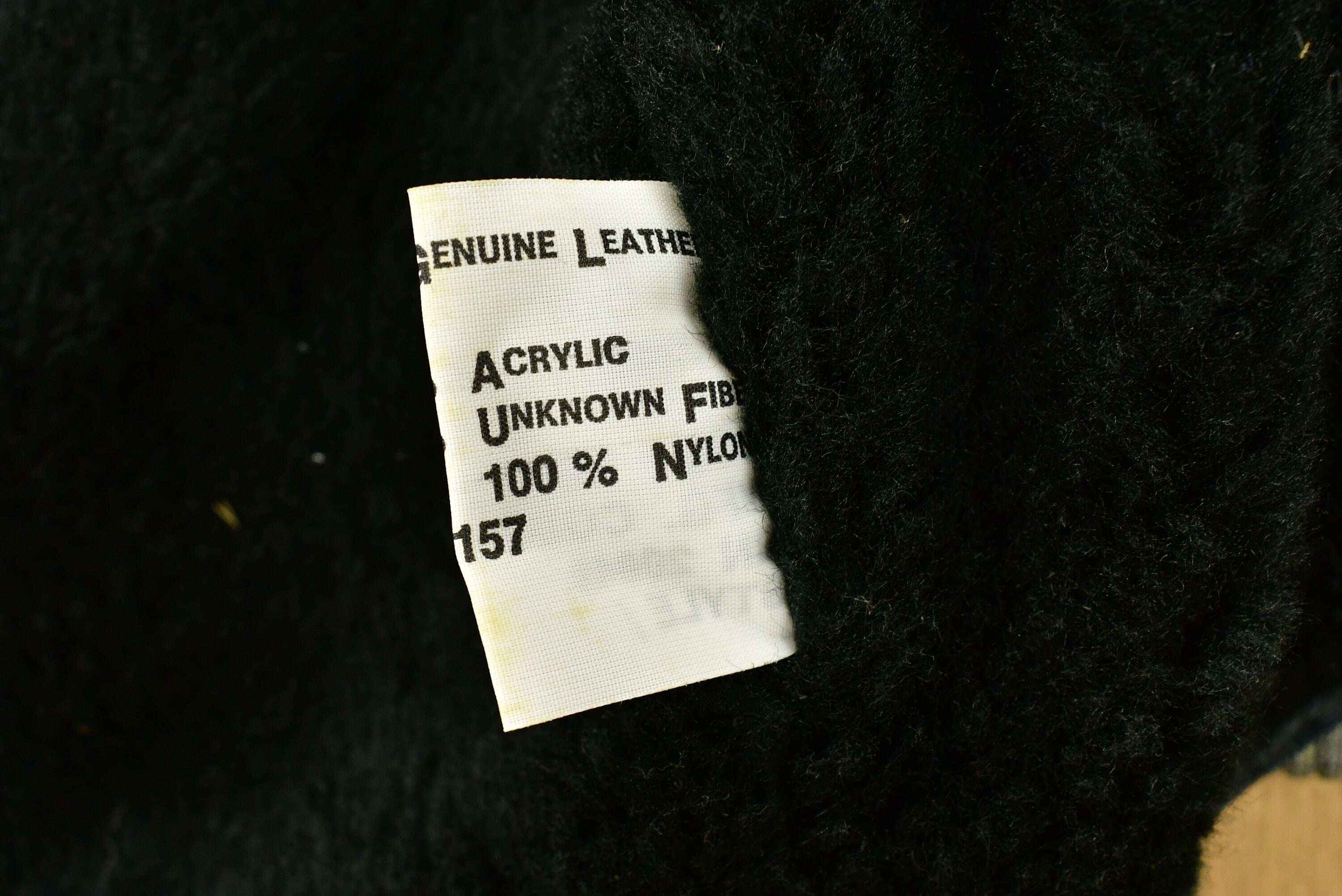 Vintage 1980s Oleg Cassini Leather Biker Jacket