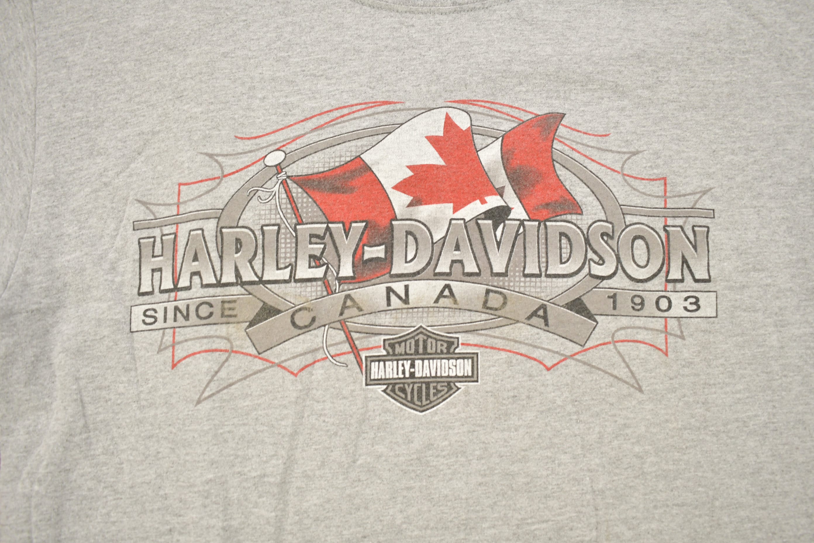 Vintage 1990s Harley Davidson Dartmouth Nova Scotia T-Shirt