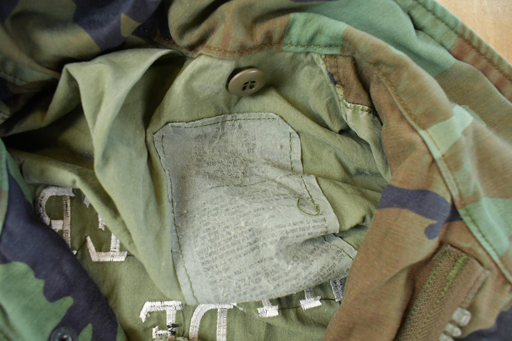 Vintage 1990s Marines Military Camo Jacket Men's Medium