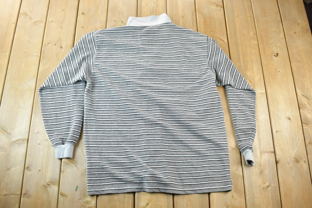 Vintage 90s Faded Glory Striped Button Up Shirt