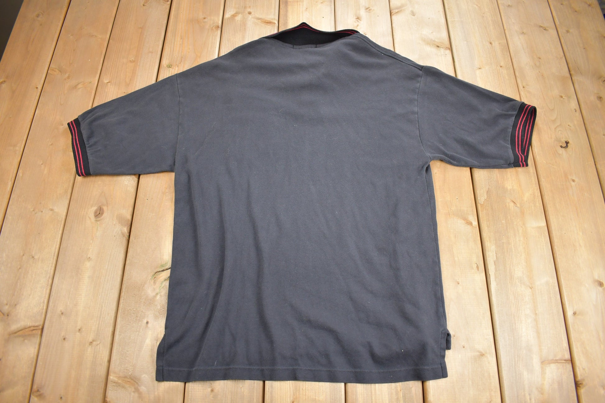 Vintage 1990s D.A.R.E. To Resist Drugs And Violence Polo Shirt / Embroidered / Made IN USA / No Drugs No Violence