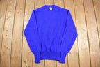 Vintage 1980s Woolrich Knitted Wool Crewneck Sweater /