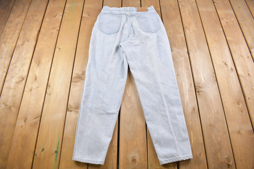 Vintage 1990's Lee Light Wash Blue Denim 28 x 29