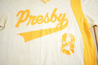 Vintage 1980s Presby Pizza Parlour Baseball Button Up Shirt