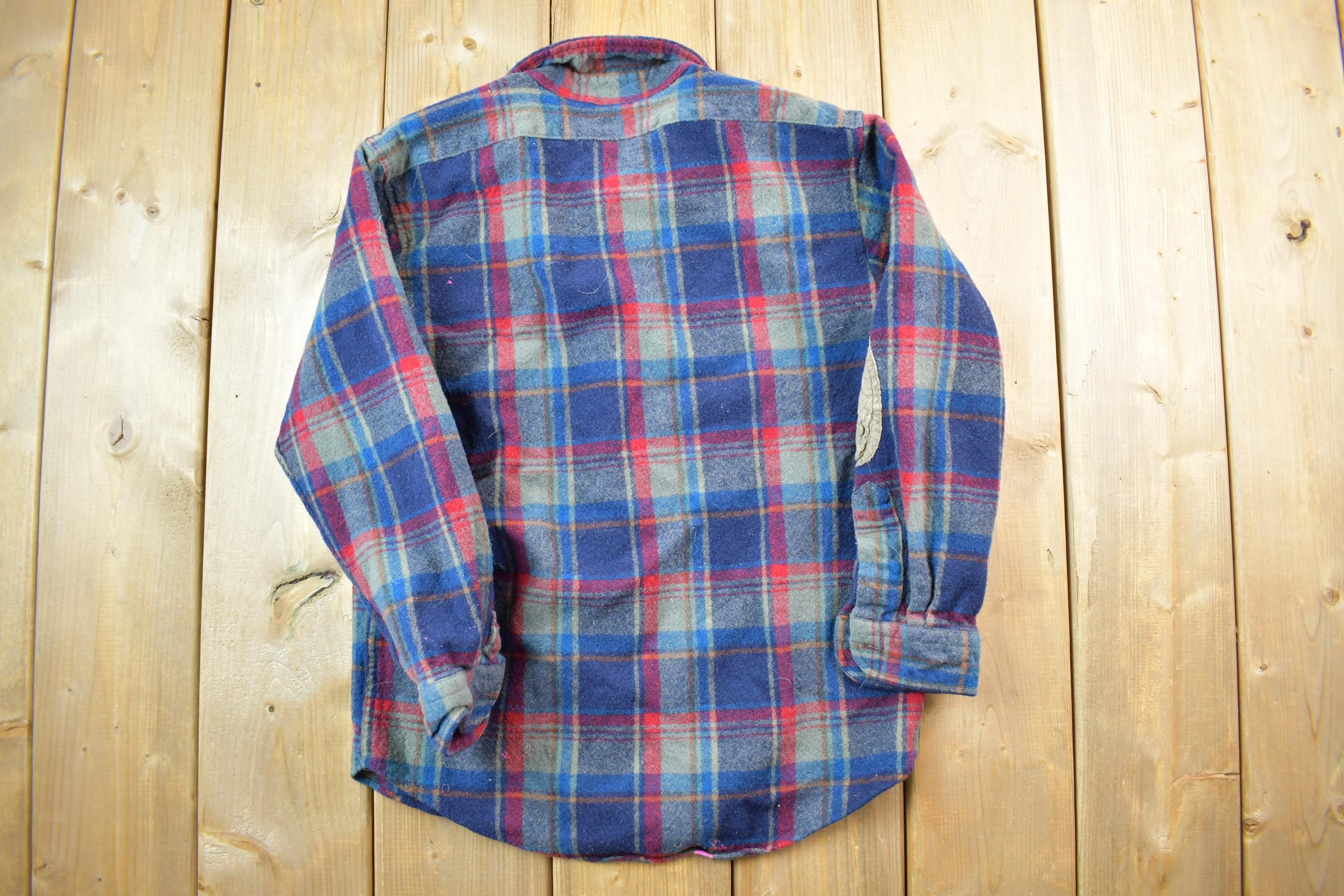 Vintage Pendleton Plaid Button Up