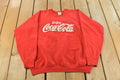 Vintage 1990s Coca Cola Art Graphic Raglan Crewneck Sweatshirt Men's M