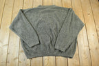 Vintage 1990s Eddie Bauer Heavy Knit Crewneck Sweater