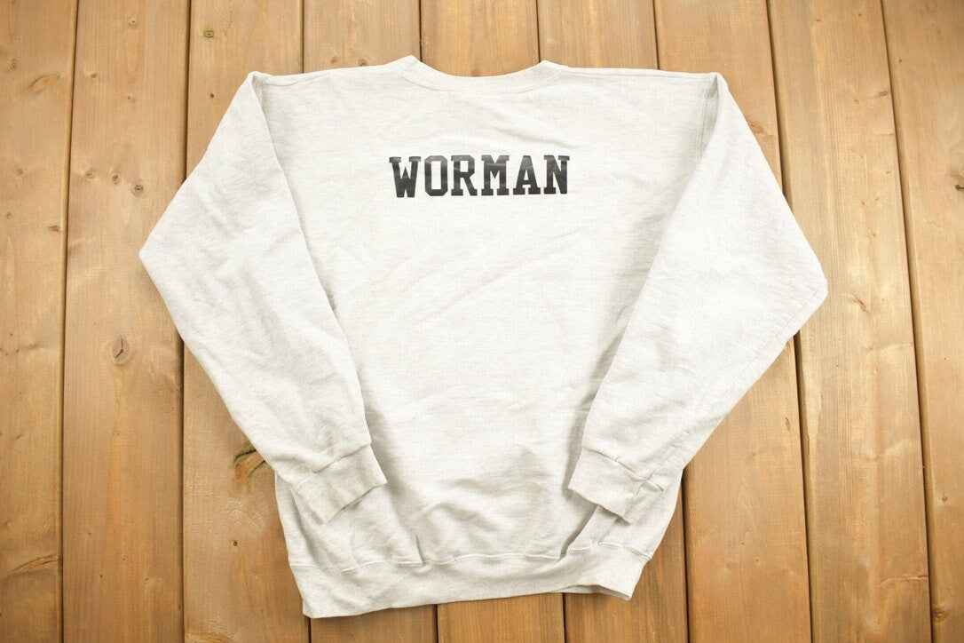 Vintage 1990s RUN. Crewneck Sweatshirt