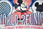 Vintage 1996 Walt Disney World 25th Anniversary Mickey Mouse Crewneck