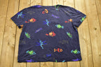 Vintage 1990s Copa Cabana Fish Graphic T-Shirt