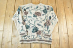 Vintage 1990s JH Collectibles Button Up Wool Knit Sweater Womens M
