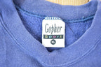 Vintage 1990s Gopher Sport Floral Theme French Cute Crewneck Sweater