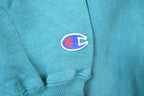 Vintage 1990s Champion Reverse Weave Teal Sweatshirt