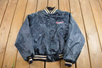 Vintage 1980s Summit Racing Equipment Satin Bomber Jacket