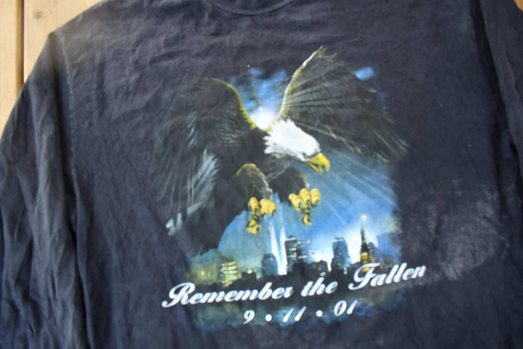 Vintage 2001 911 Remember The Fallen T-Shirt