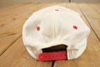 Vintage 1990s Logo Athletic Detroit Red Wings Diamond Cut NHL Snapback Hat / 90's Embroidered Shark Tooth Hockey Cap