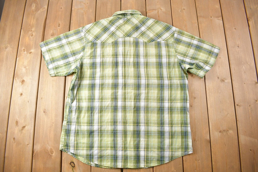 Vintage 1990s Wrancher Wrangler Western Button Up Shirt