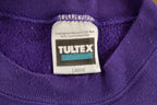 Vintage 1990s Blank Purple Crewneck Sweatshirt
