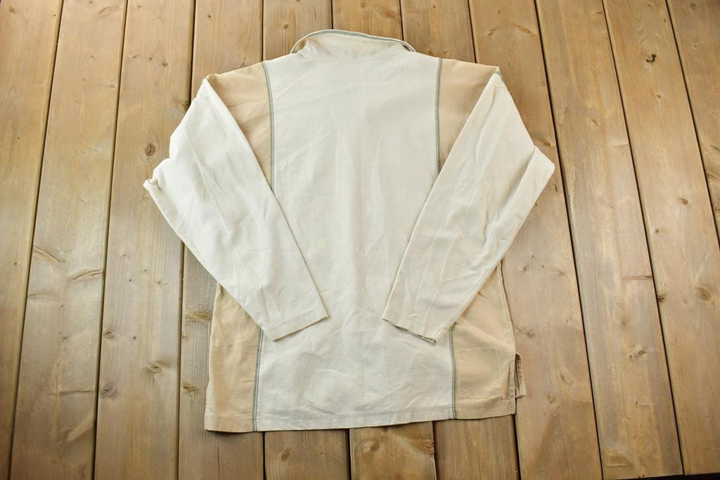 Vintage 1990s Ellesse Collared Crewneck Sweatshirt
