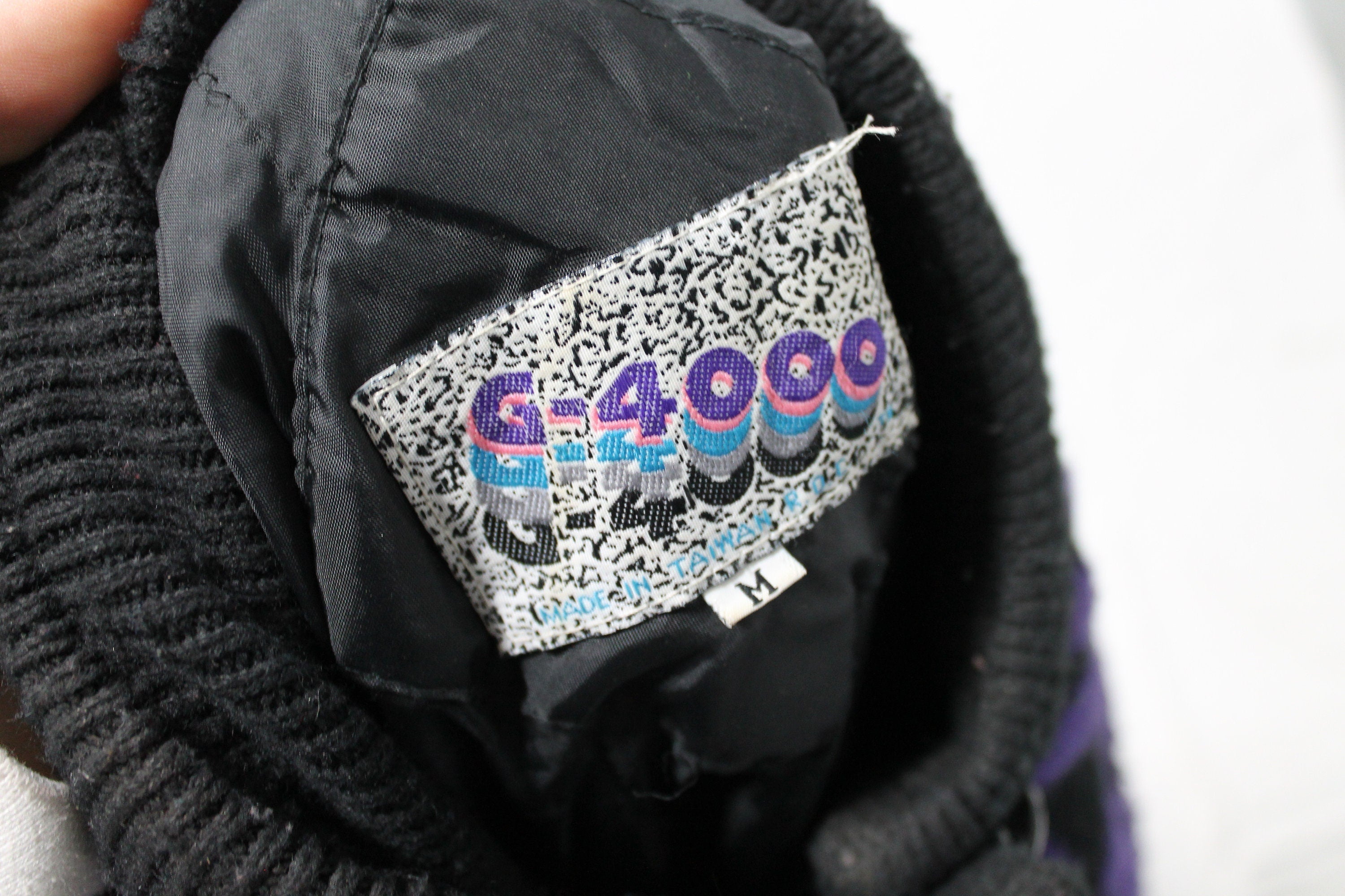 Vintage 1990s All Over Print Winter Coat