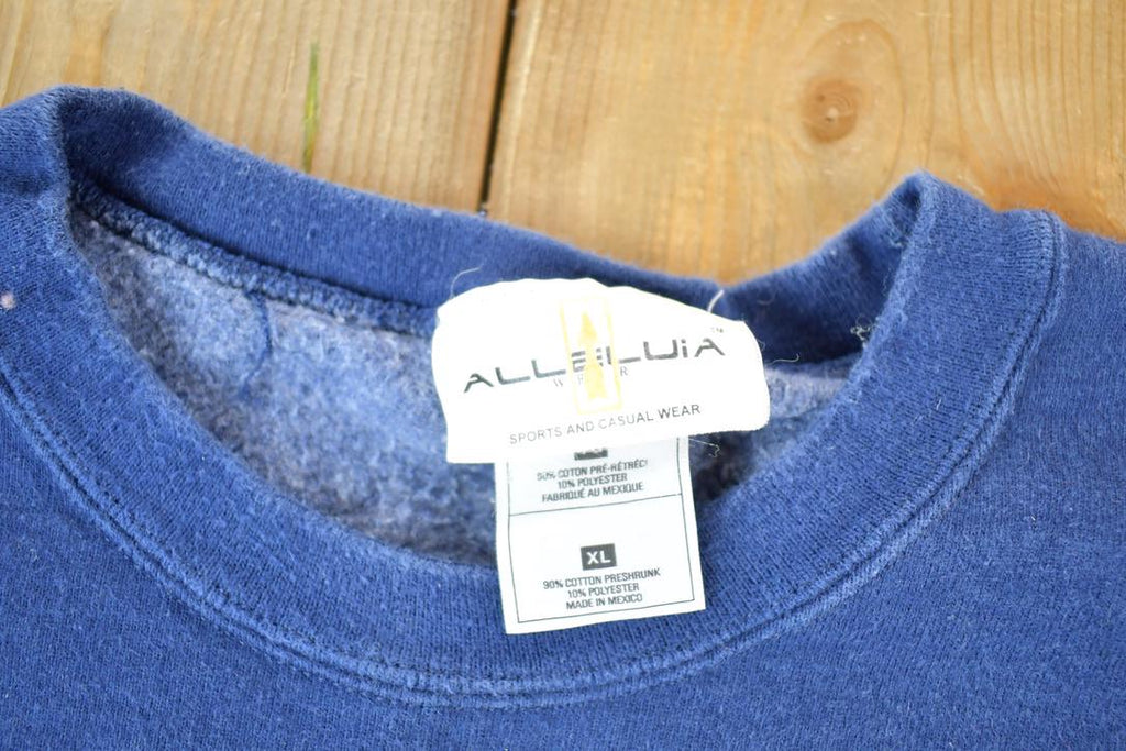 Vintage 1990s Alleluia Wear Souvenir Crewneck Sweatshirt Made In USA