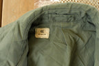 Vintage 1970s Military Overcoat Trench Jacket Men's Medium