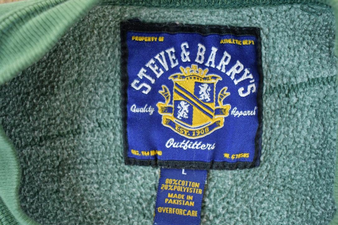 Vintage 1990s Michigan State Steve And Barry's University Collegiate Cross Grain Crew neck