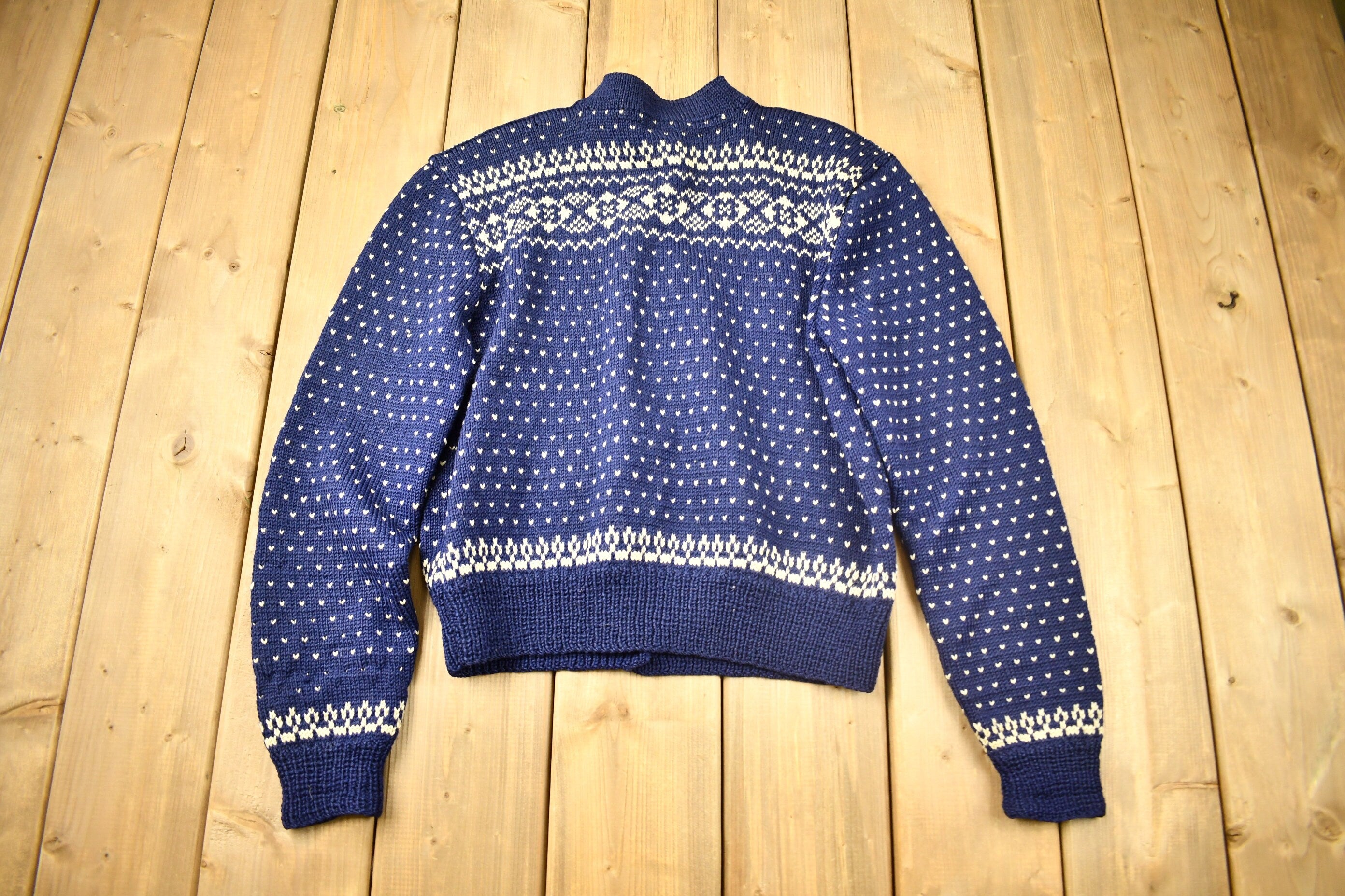 Vintage 1980s Cardigan Sweater