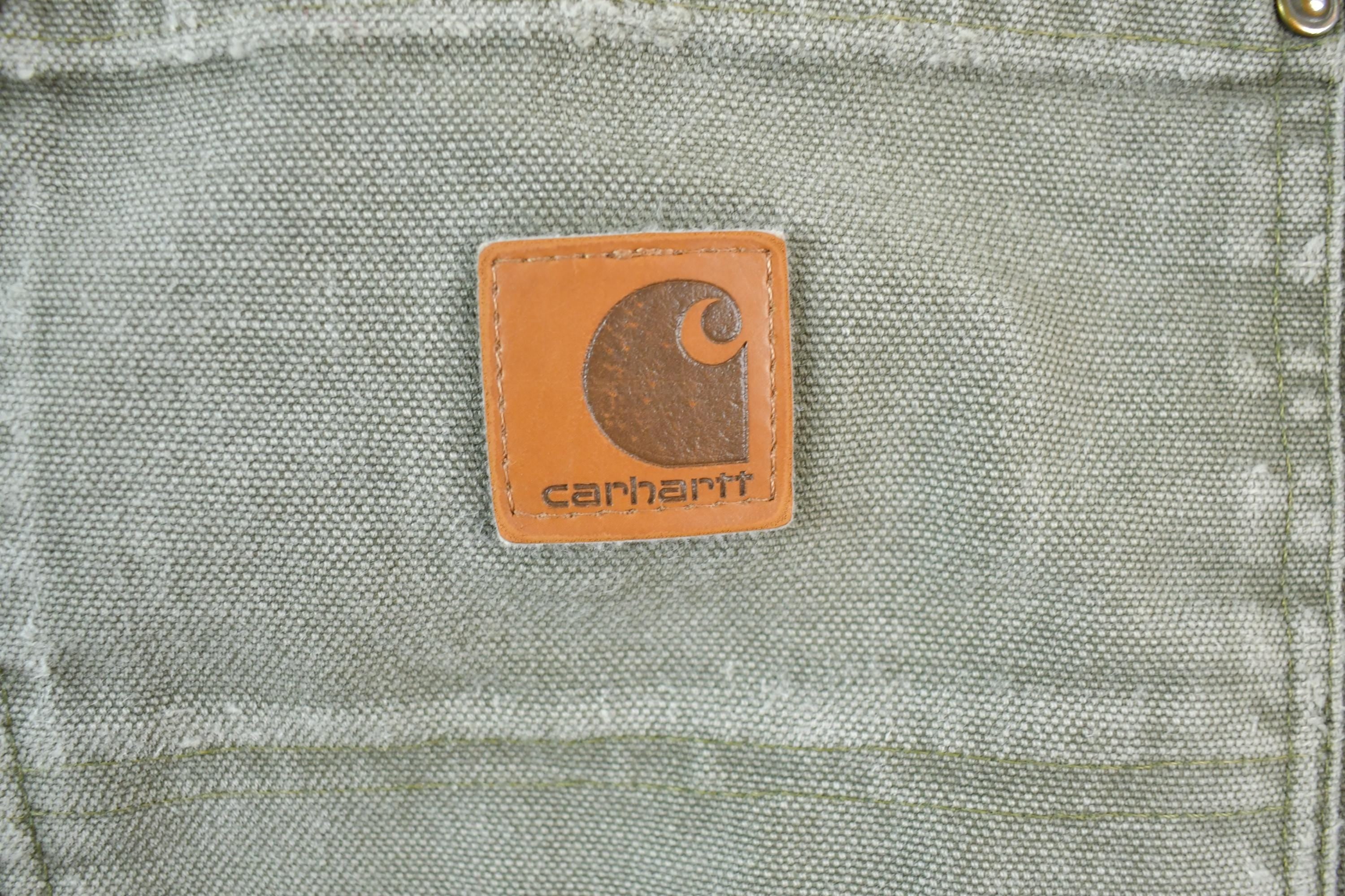 Vintage 1990s Carhartt Double Knee Work Pants Size 32 x 34