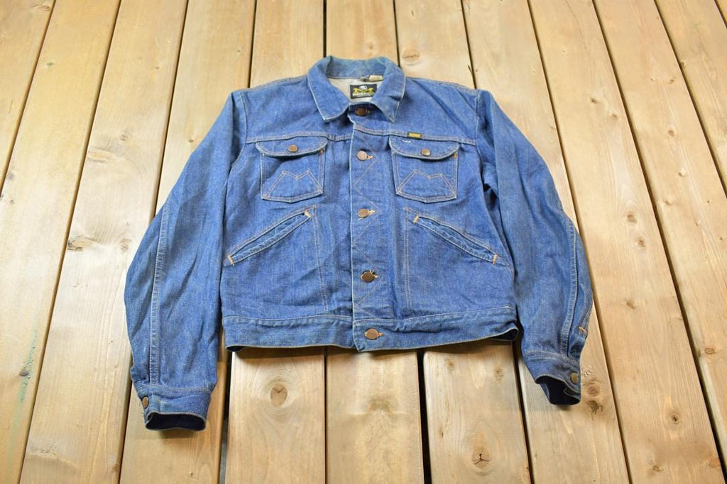 Vintage 1970s Maverick Jean Jacket Size 40