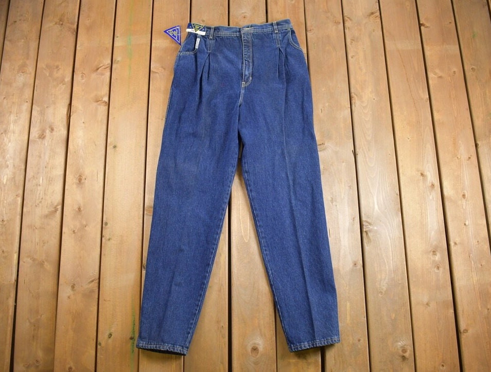 Vintage 1980's Liason Jeans Deadstock Blue Jeans 29 x 32