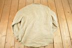 Vintage 1980s Pioneer Heavy Wool Outdoorsman Heavyweight Button Up Shirt Men's L